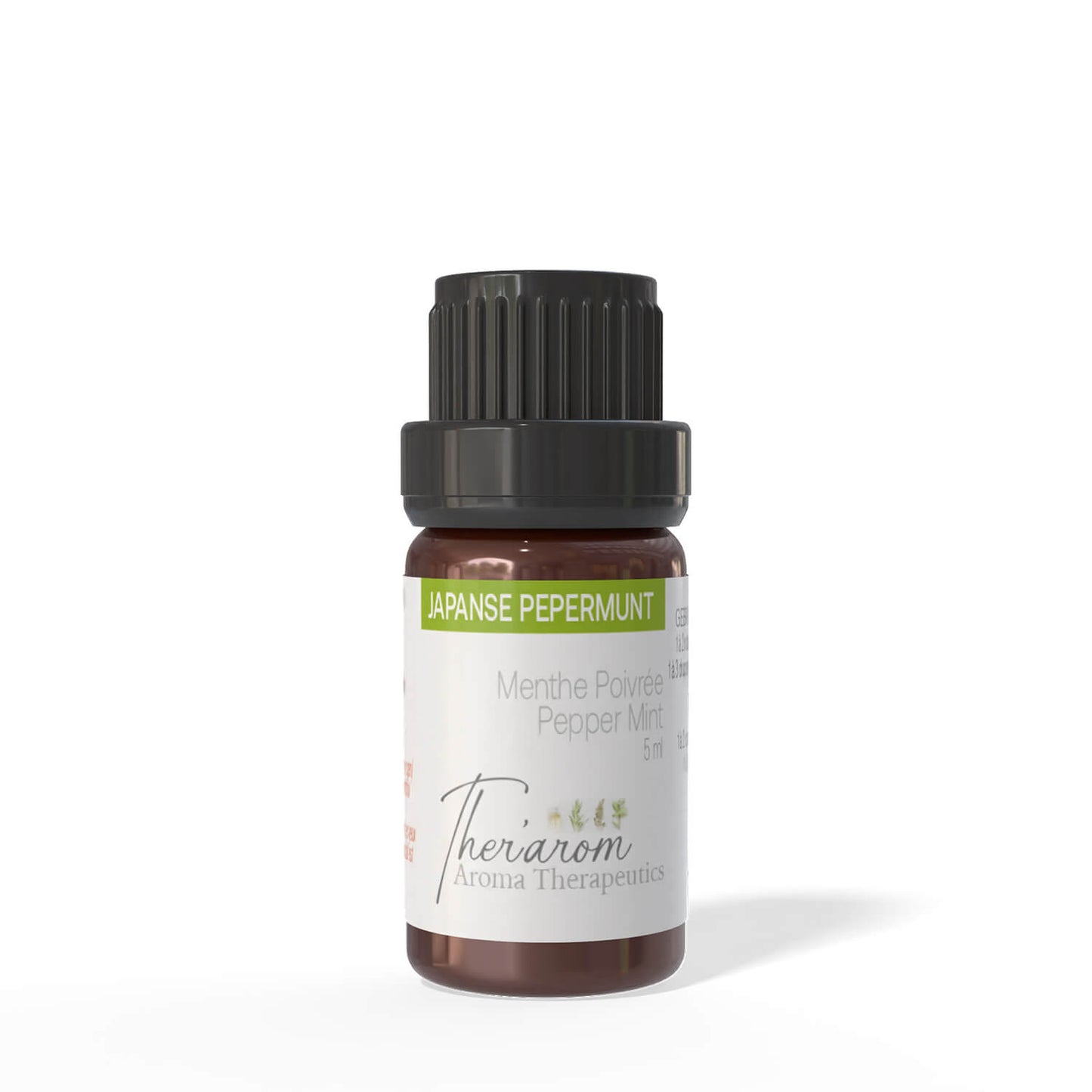 Verfrissende en stimulerende pepermuntolie. Helpt bij misselijkheid, reisziekte en concentratie. Natuurlijke essentiële olie voor diffuser & massage.