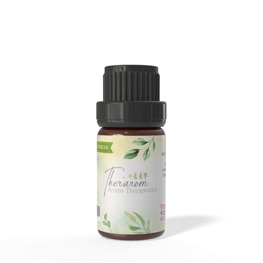 Mix Anti Stress essentiële olie – natuurlijke aromatherapie met basilicum, sandelhout, kamille, geranium, lavendel en marjolein – Therarom
